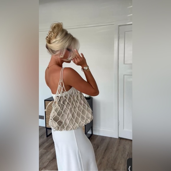 ZARA STRAPLESS LONG JUMPSUIT - Picture 4 of 15